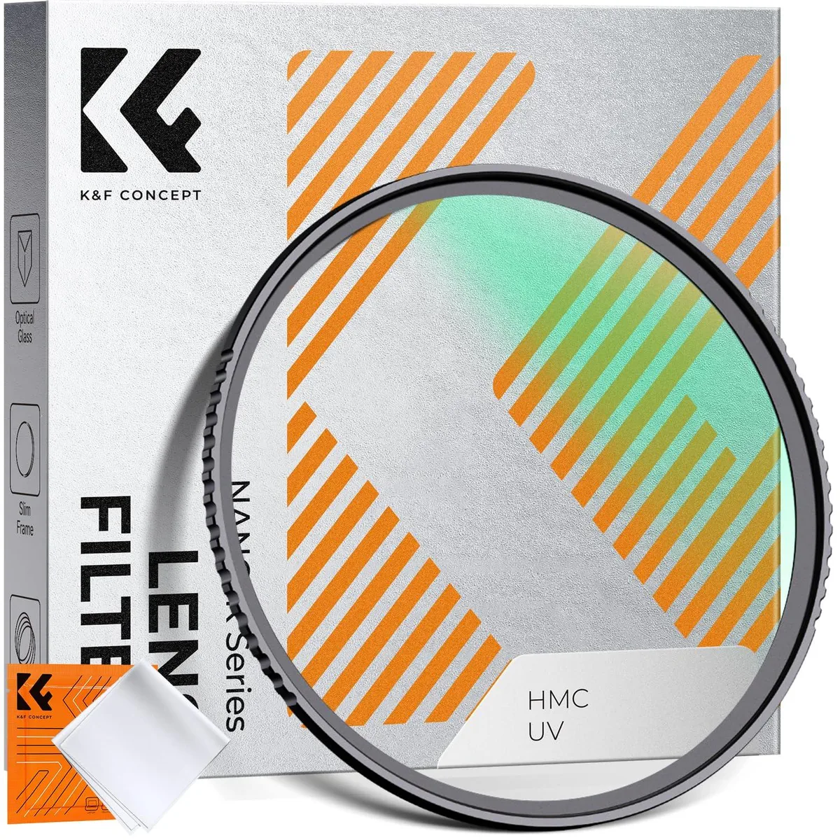  K&amp;F CONCEPT 77mm MCUV Ultra Slim 18 Multi-Coating camera filter — product photo