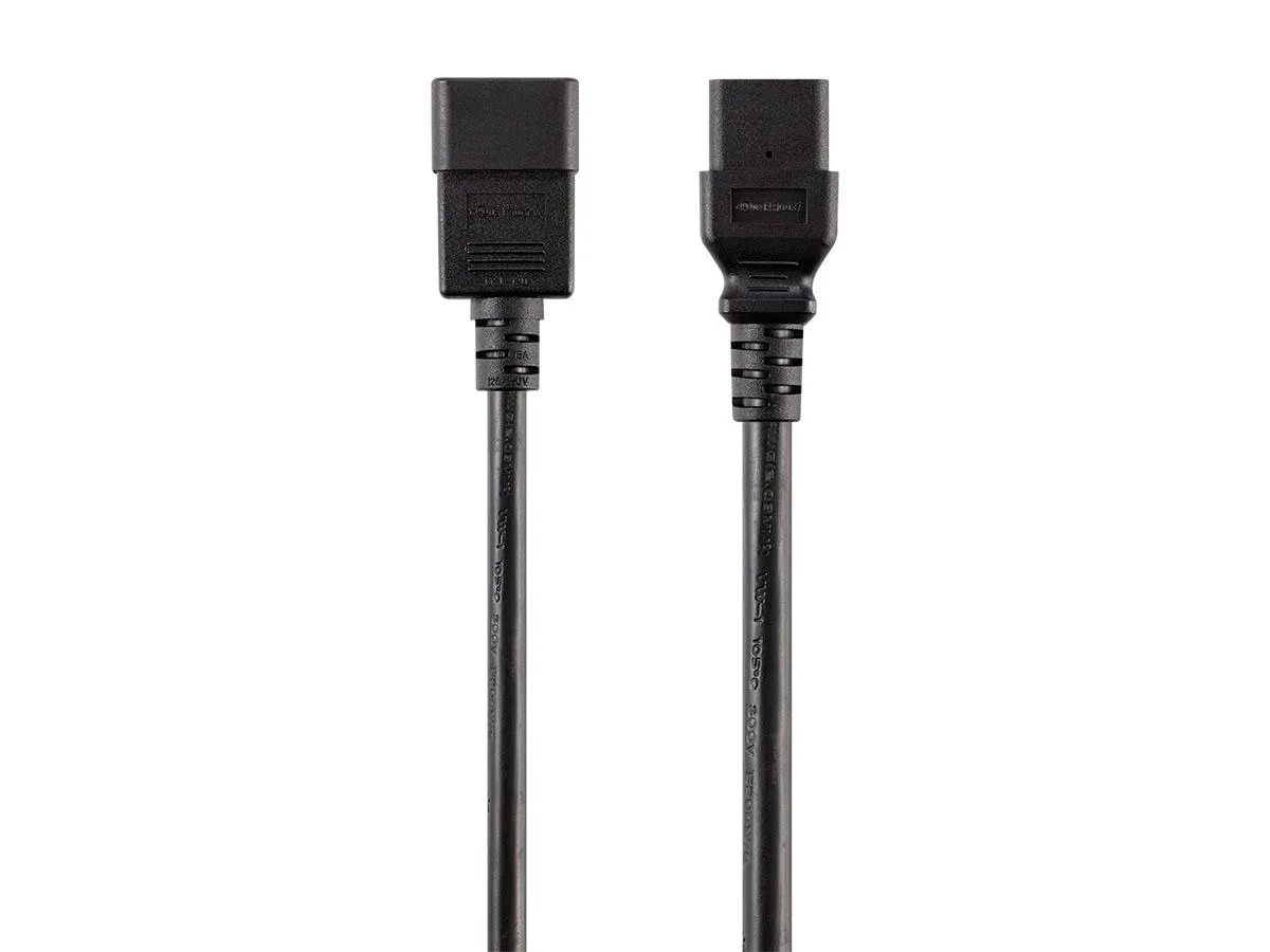 Monoprice Inc. Monoprice 140136 power extension cord 60320 C20 to C21 12 AWG 1.8288 m — product photo
