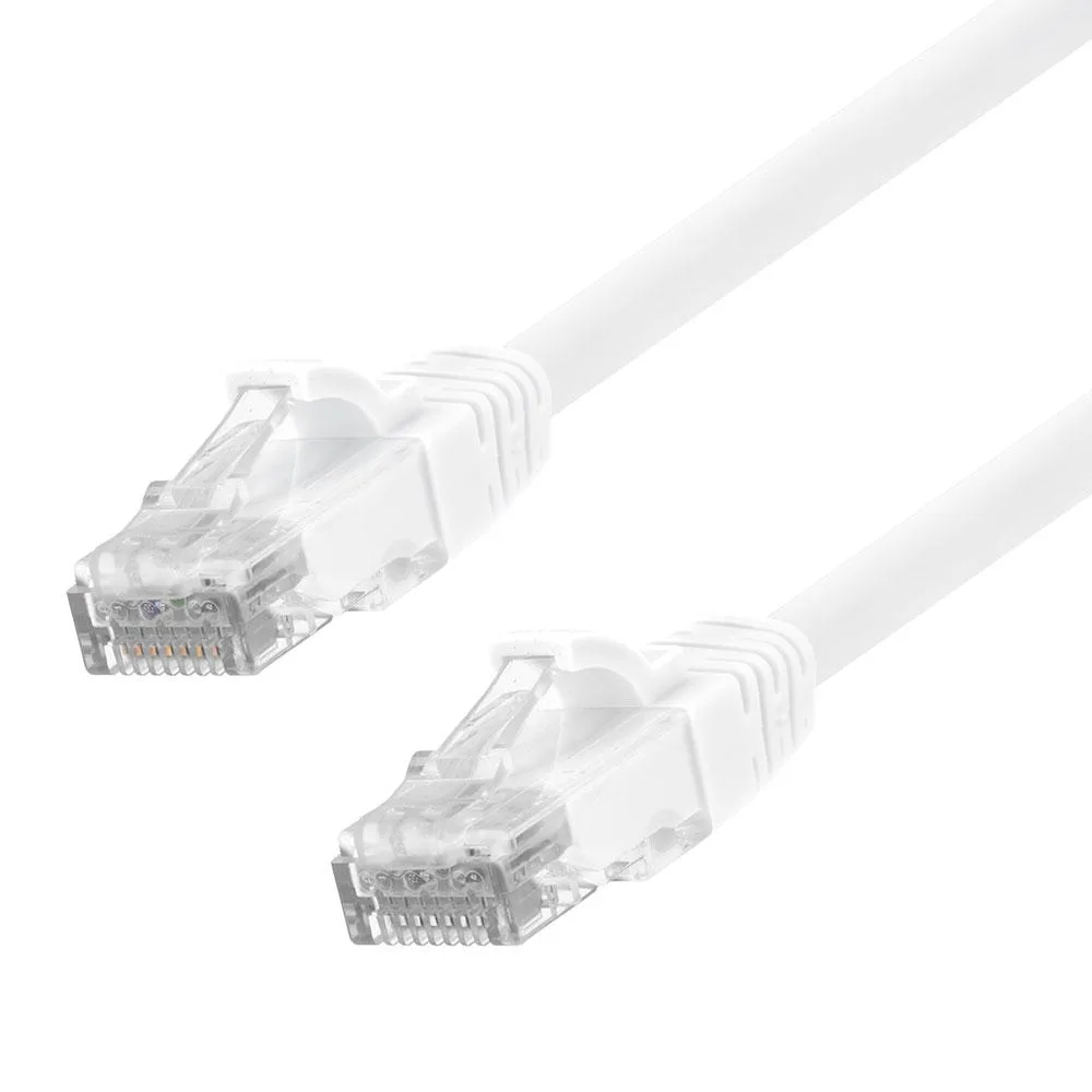 NavePoint NavePoint CAT6A UTP 24AWG 3 Ft 10 pack White network ethernet cable — product photo