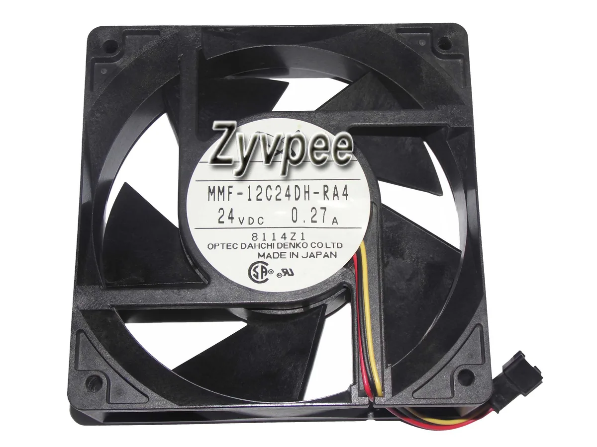 SunnyStar Co., Ltd SunnyStar Co., Ltd MMF-12C24DH-RA4 24V 0.27A 120mm 38mm case fan — product photo