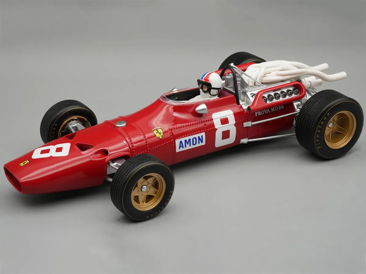 Tecnomodel Tecnomodel Ferrari 312/67 #8 Amon German GP 1967 Mythos 1/18 LE 45 — product photo