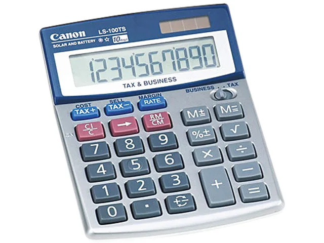 Canon Canon LS100TS 10-Digit Calculator educational supply — product photo