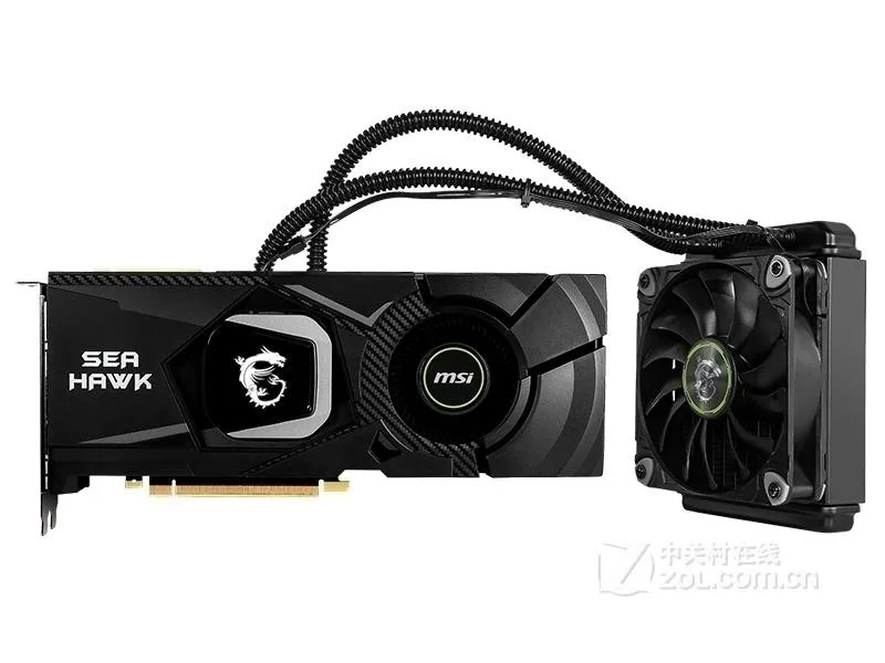 MSI MSI GeForce RTX 2080Ti SEA HAWK X graphics card — product photo