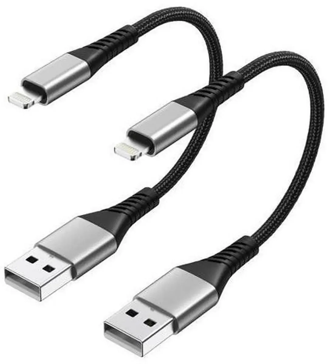 SMUGDESK SMUGDESK 0.5ft USB-A to Lightning Cable 2-Pack — product photo