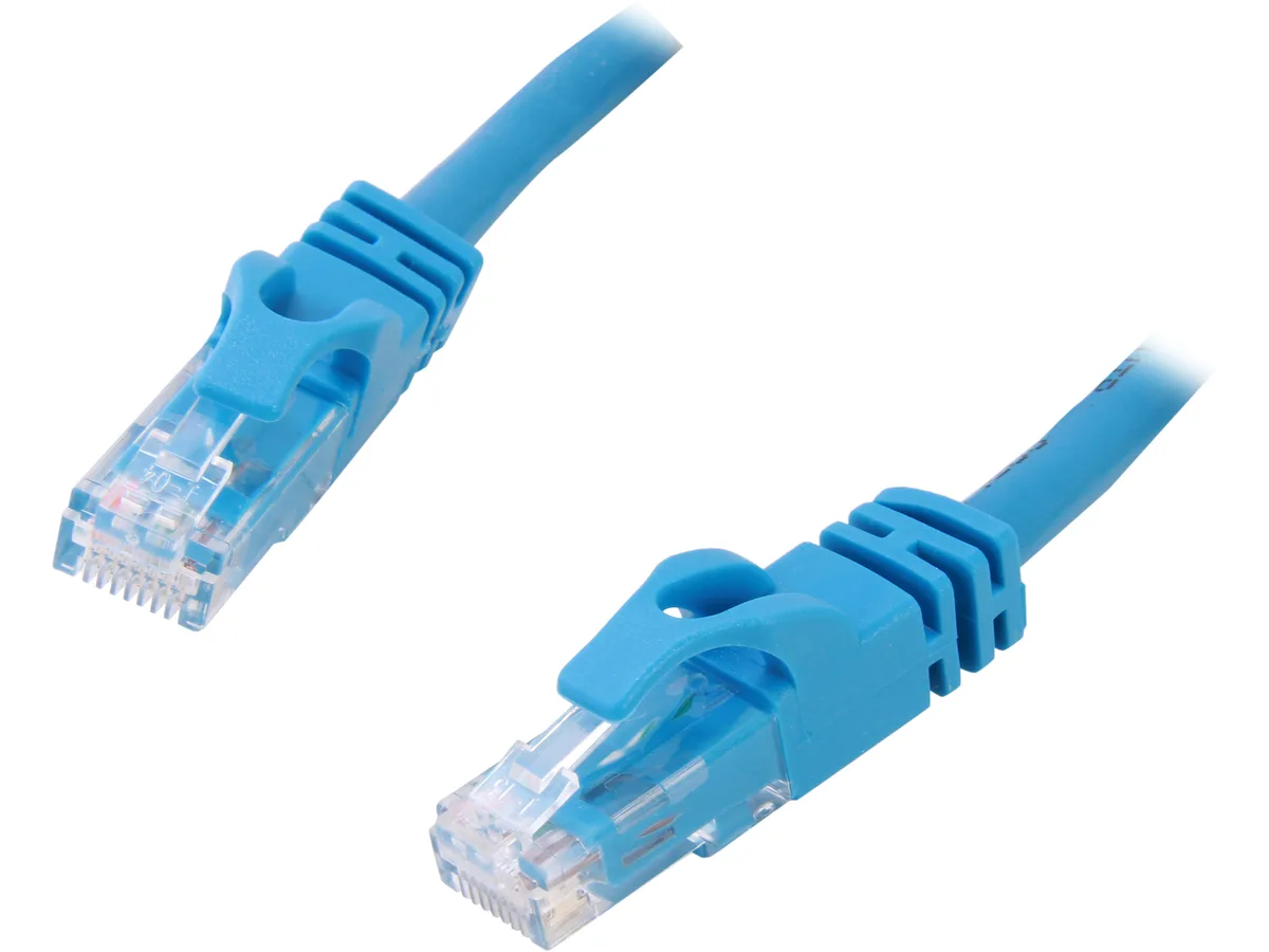 Cables To Go Cables To Go 27142 Cat6 network ethernet cable 7 ft 2.13 m Blue — product photo