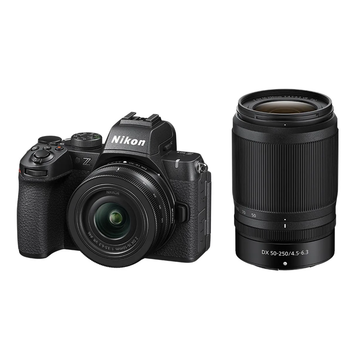 Nikon Inc Nikon Z50II Kit 16-50mm &amp; 50-250mm VR Compact Mirrorless Camera — product photo
