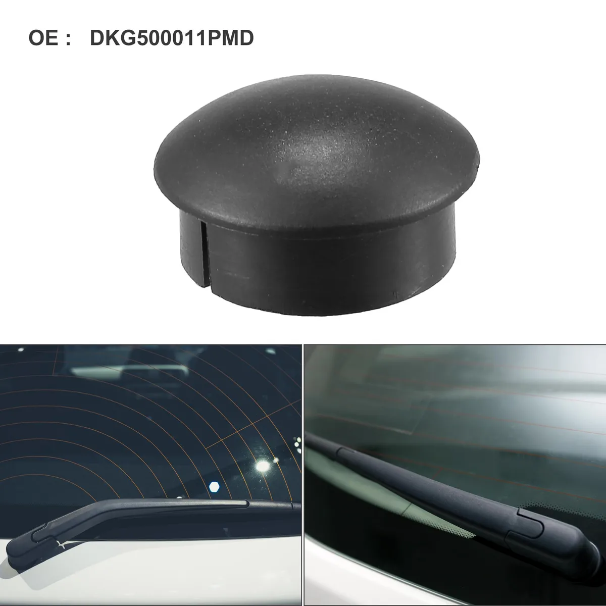 Unique-Bargains Unique-Bargains Rear Wiper Arm Cap Black for Land Rover LR3 LR4 Range Rover Sport — product photo