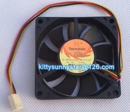 OEM Industries OEM Industries B701512H 70mm 12V 0.3A 3-pin CPU cooler — product photo
