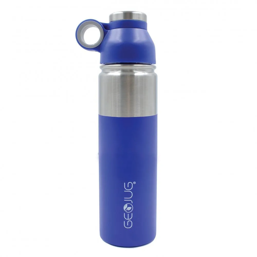 Brentwood Appliances Brentwood Appliances G-1064BL GeoJug 64oz Vacuum Insulated Bottle Blue — product photo