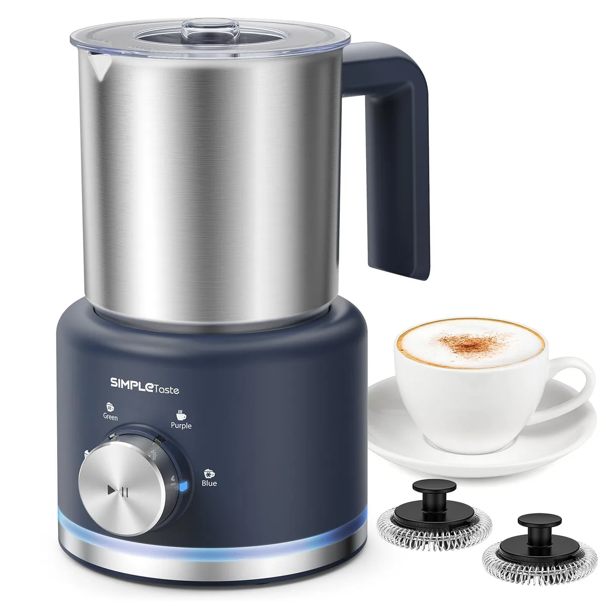  Hamilton Beach 706NA-0021 Milk Frother Steamer 500ml White — product photo