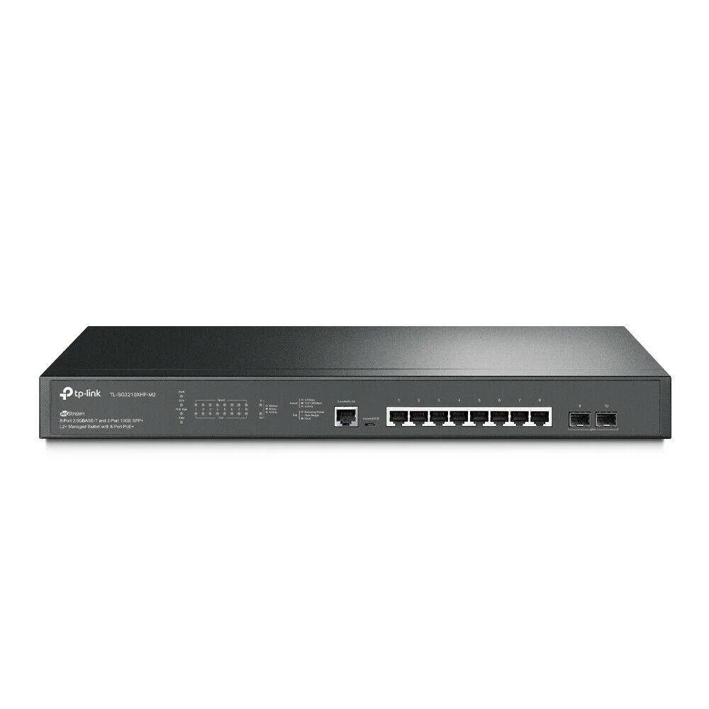 Thinkstar Thinkstar 8-Port 2.5G PoE+ Switch 240W 2×10G SFP+ — product photo