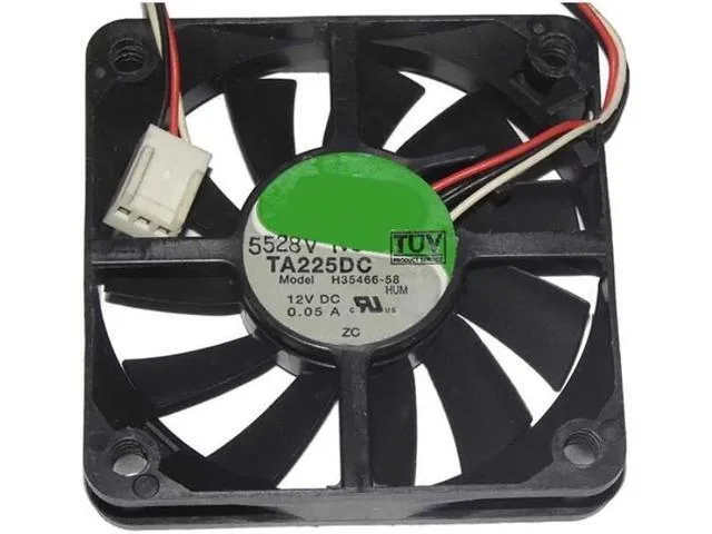 TSUJ TSUJ Kepler-C72J-OYS-0092 6015 60x15mm 12V 0.05A 3-pin case fan — product photo