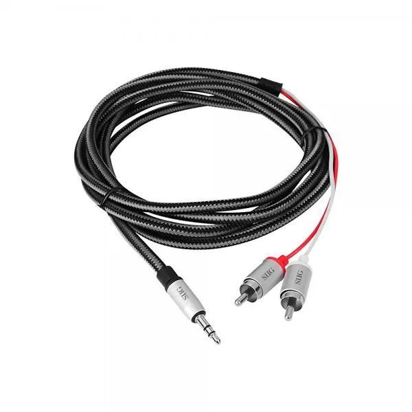 SIIG, Inc SIIG, Inc CB-AU0F12-S1 3.5mm to RCA stereo cable 6.56 ft — product photo