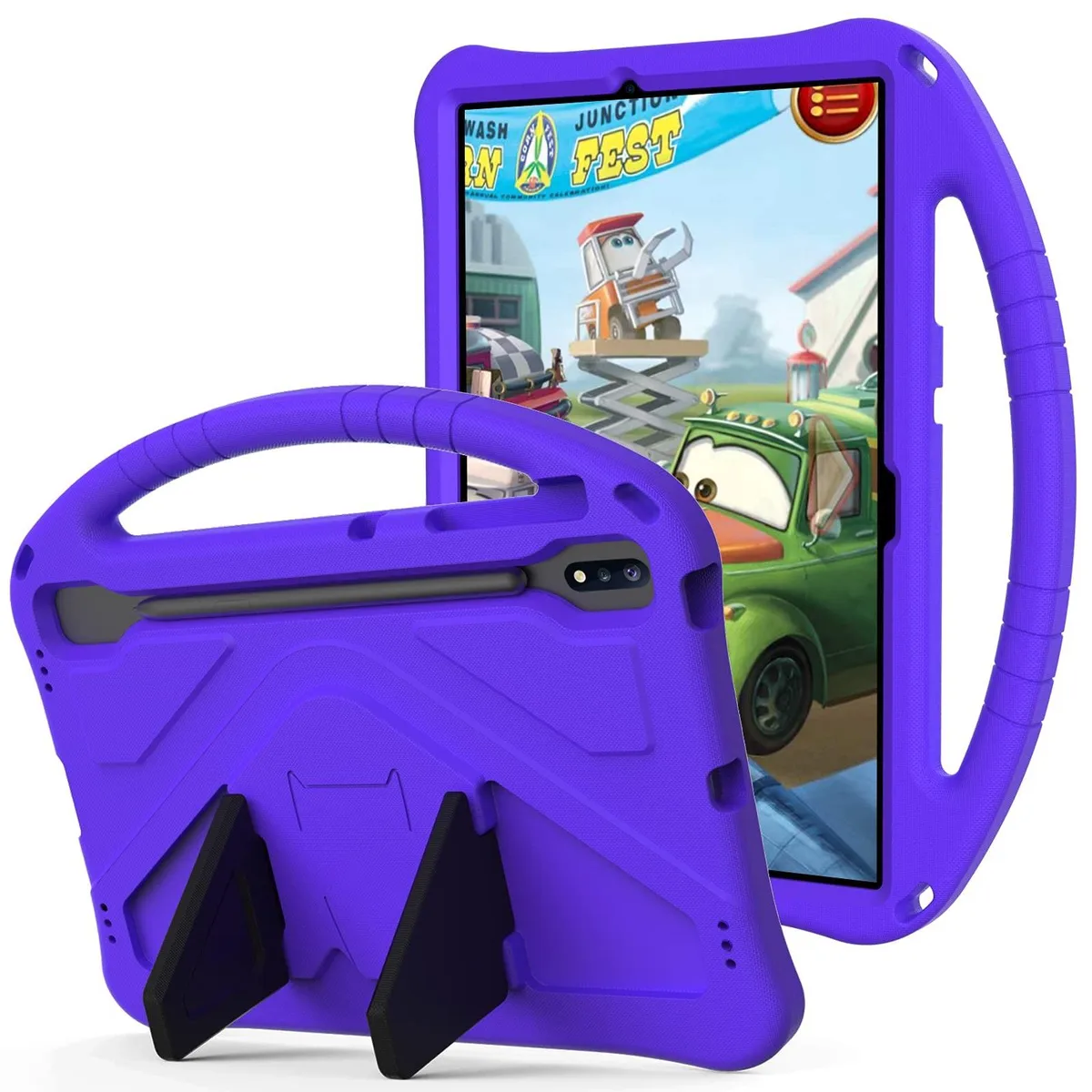 Alphacool Alphacool 2 in 1 Accessory Kids Case Samsung Galaxy Tab 12.4 Purple — product photo