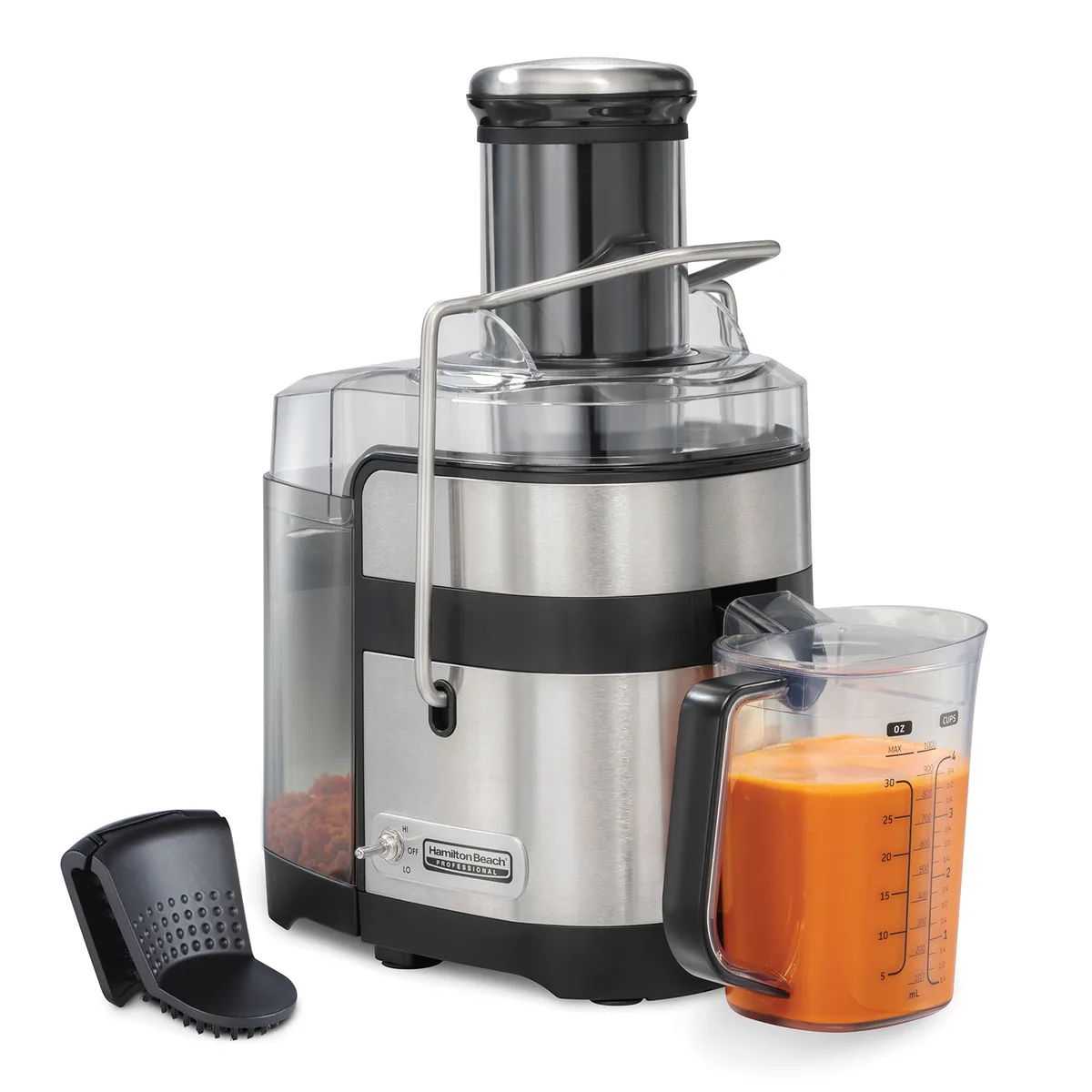 Hamilton Beach Hamilton Beach 67906 Juice Extractor 1100 W 3.5" Chute 34 oz Pitcher — product photo