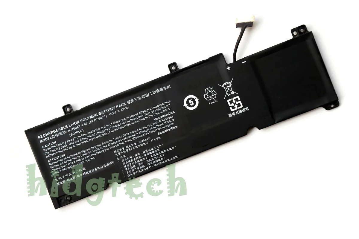 Beisite Beisite NV40BAT-4-49 15.2V 49Wh laptop battery — product photo