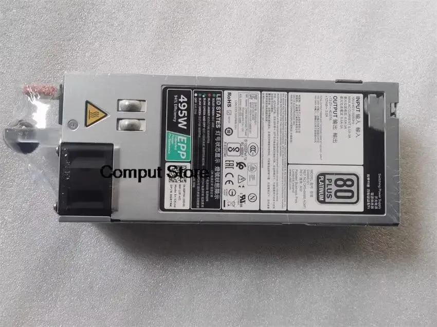 KHACHIMO KHACHIMO D495E-S1 495W power supply for R530 R630 R730/XD T430 — product photo