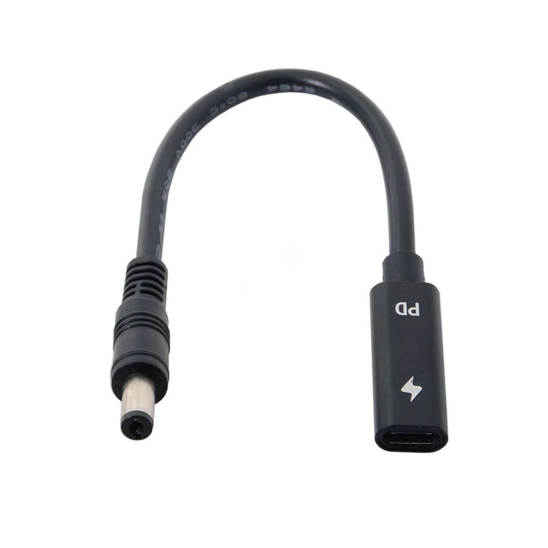 LORDWORLD LORDWORLD USB-C to DC 5.5x2.1mm PD 65W 20V Charge Cable — product photo