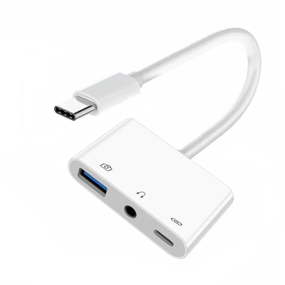 LORDWORLD LORDWORLD USB-C Hub 3.5mm Audio USB 2.0 PD 15W — product photo