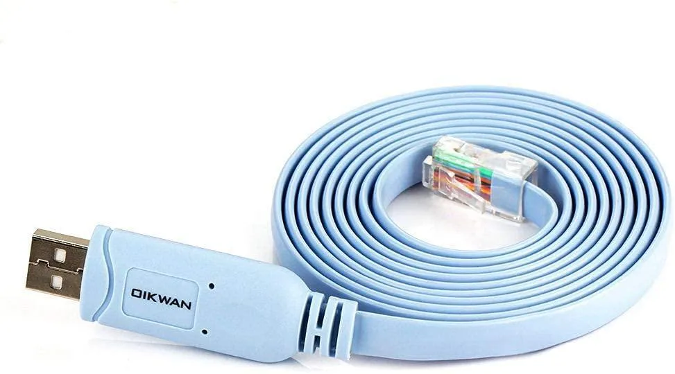 BUCIER BUCIER USB to RJ45 Console Cable with FTDI Chip 1.8m — product photo