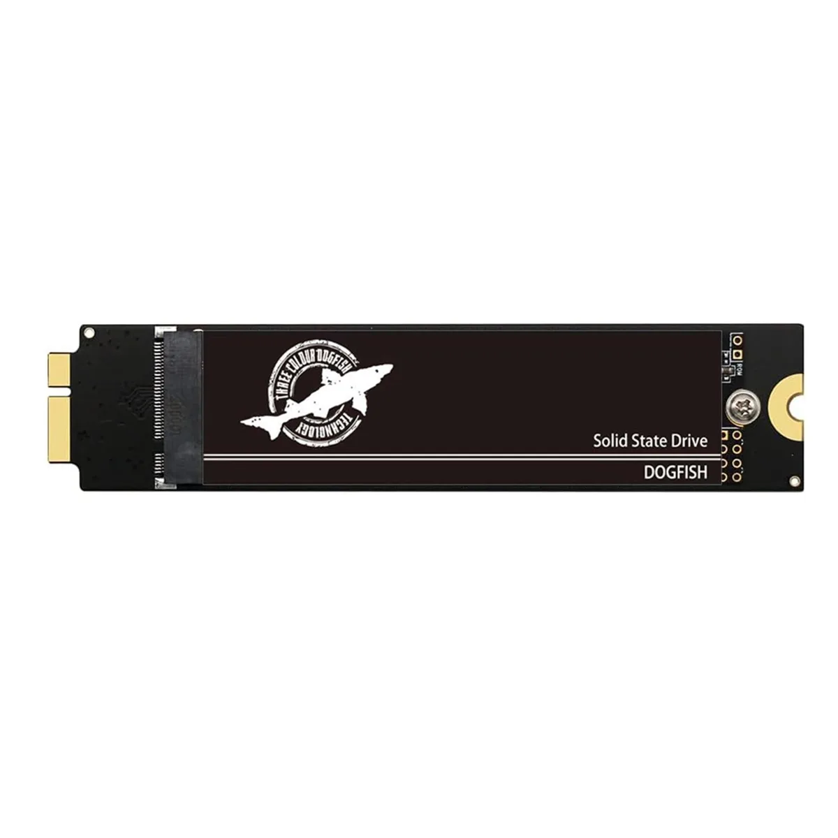 THREE COLOUR DOGFISH THREE COLOUR DOGFISH 256 GB NVMe SSD for MacBook Air 1369 1370 2 in 1 accessory — product photo