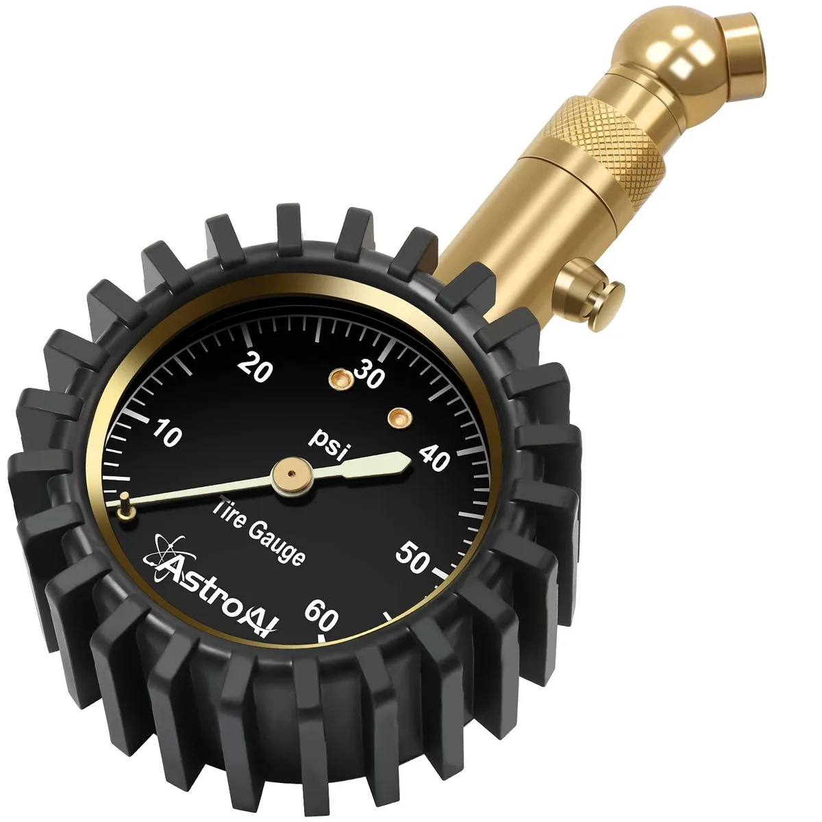 KEHIPI KEHIPI Tire Pressure Gauge 0-60 PSI Glow Dial — product photo