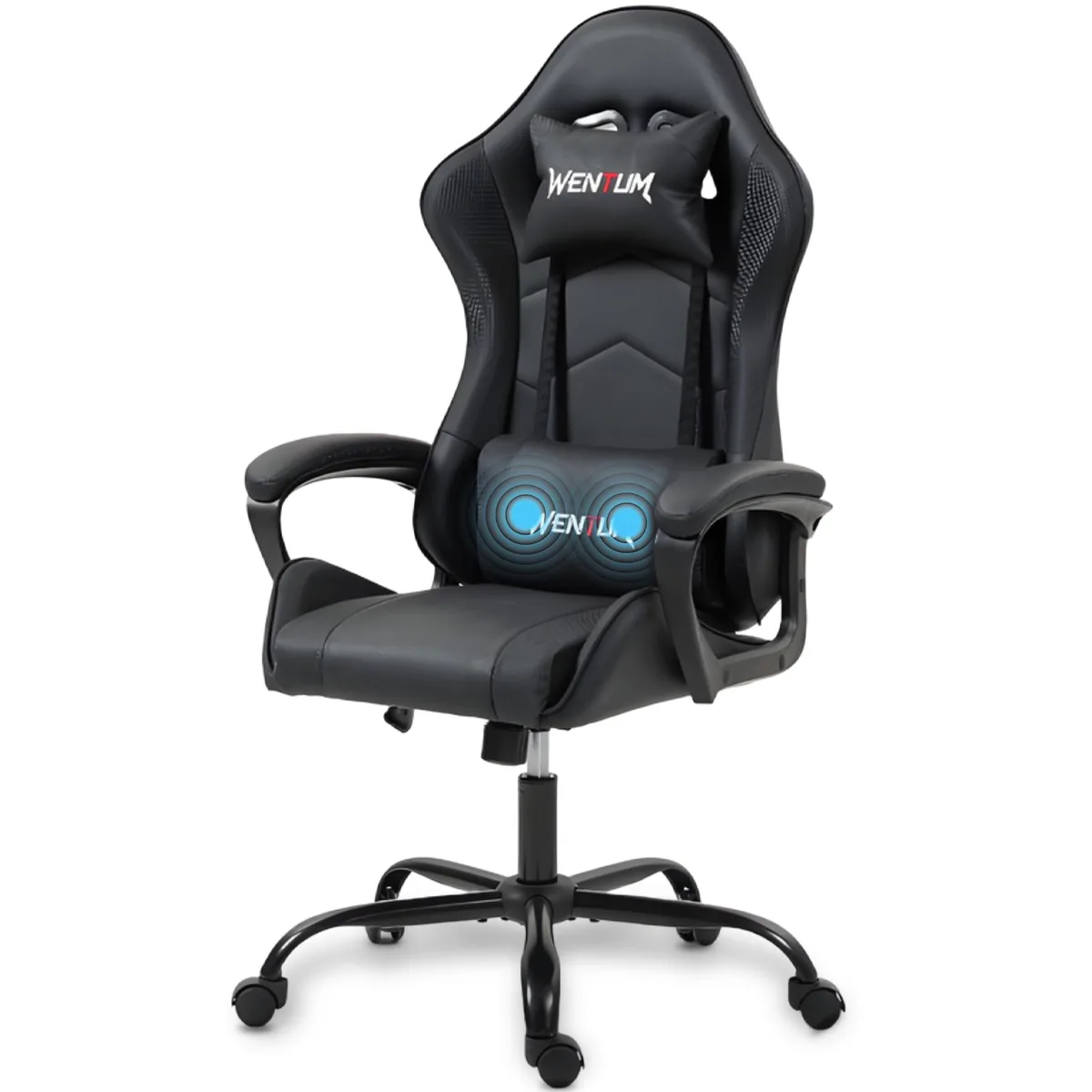 Fantasylab Fantasylab Ergonomic Gaming Chair Racing Style Black — product photo