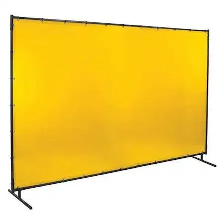 STEINER STEINER 534 Welding Screen 6 ft W 10 ft H Transparent Vinyl 13 oz/sq — product photo