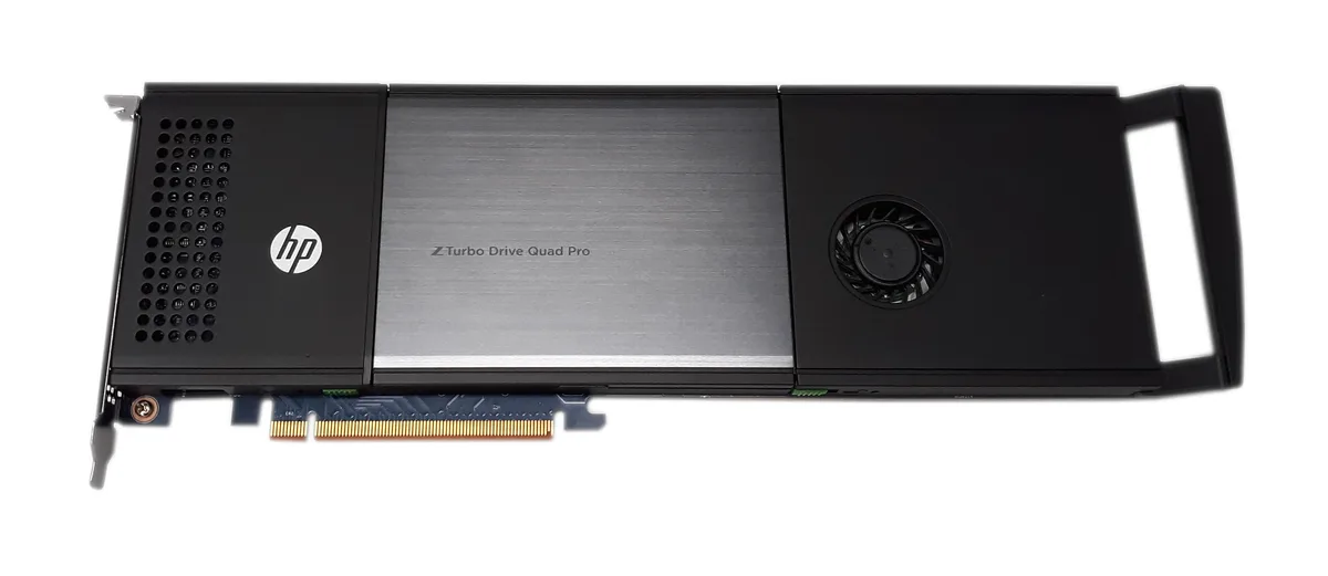 HP HP Z Turbo Drive Quadro Pro PCIe M.2 NVMe SSD Adapter 804086-002 841969-001 — product photo