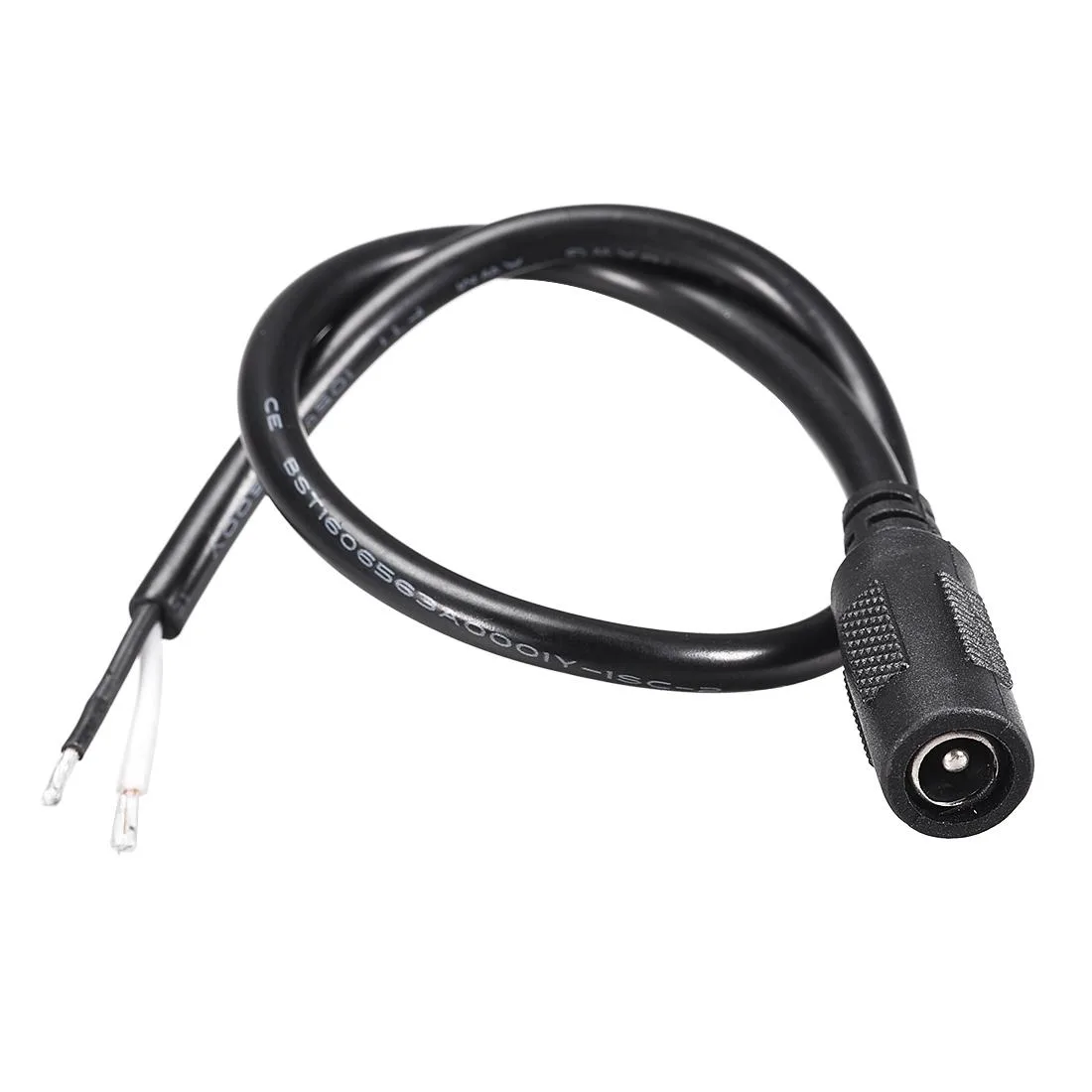 Unique-Bargains Unique-Bargains DC Power Extension Cord 5.5mm x 2.1mm 18AWG 30cm 10A 5pcs — product photo