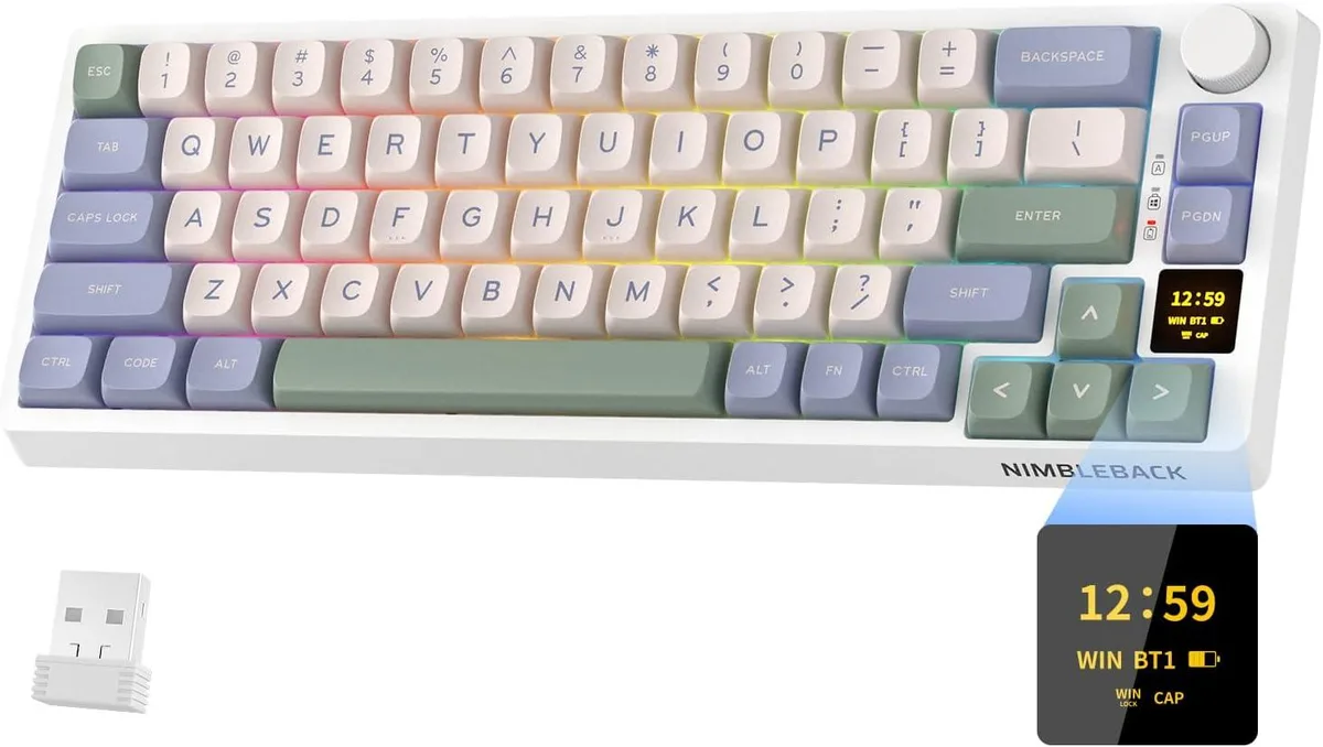 TUKO TUKO Nimbleback NB682 PRO 65% 68-Key Gaming Keyboard — product photo
