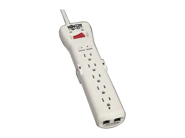 Tripp Lite Tripp Lite SUPER7TEL15_DUP 15 ft 7 outlets 2720 joules surge protector — product photo