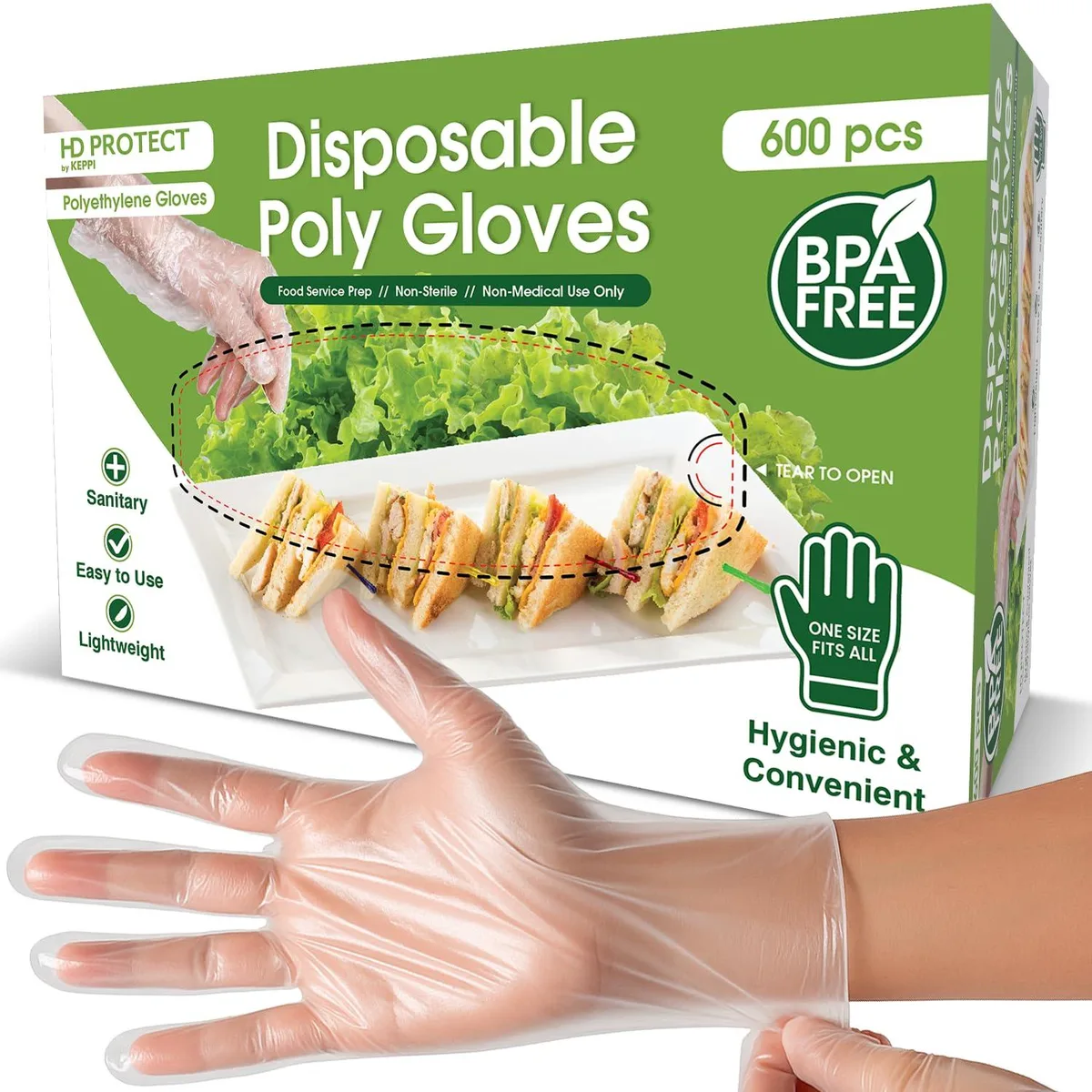 Vibe 600PackDispGloves 600 disposable gloves — product photo