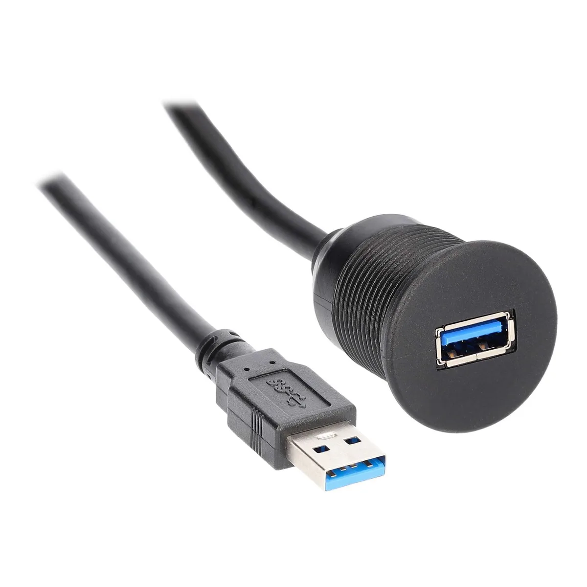 The Install Bay The Install Bay IBR116 USB 3.0 Charge and Data Flush Mount car electronics accessory — product photo