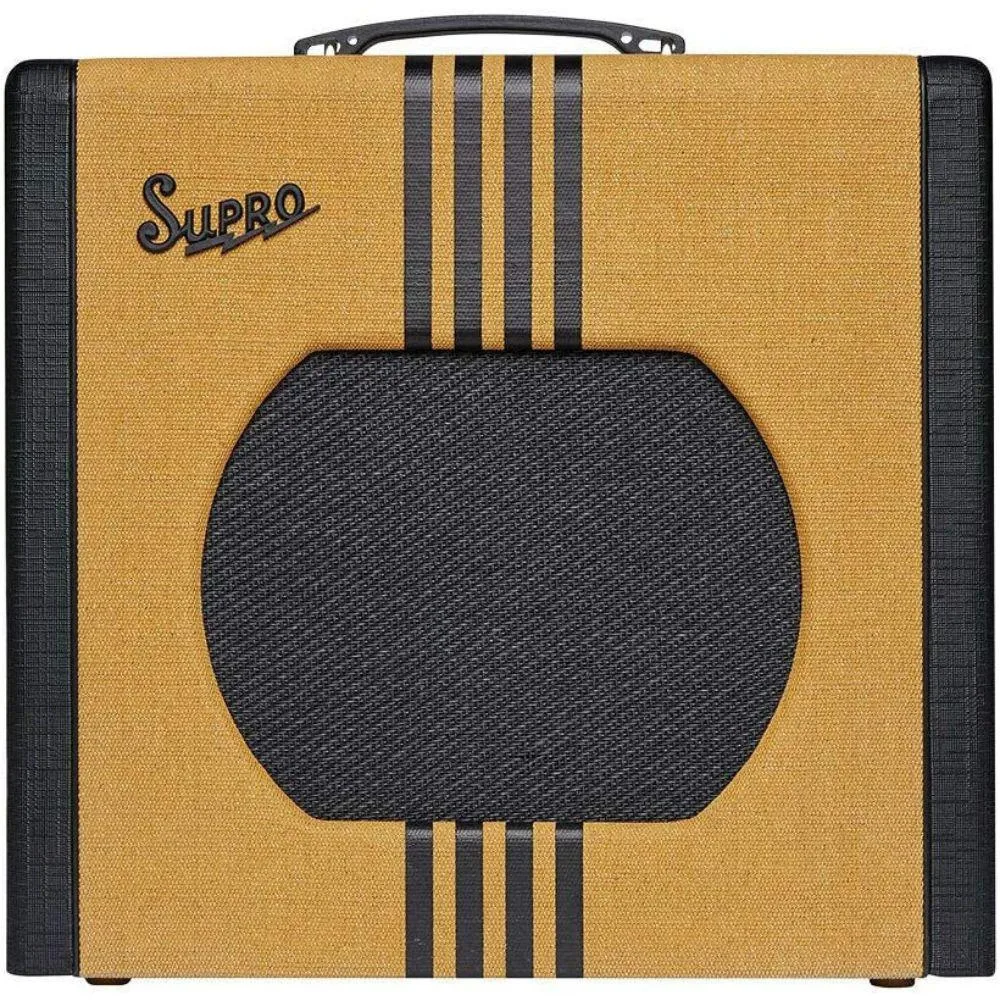 Supro Supro 1822RTB Delta King 12 15W Tube Guitar Combo Amp Tweed Black — product photo