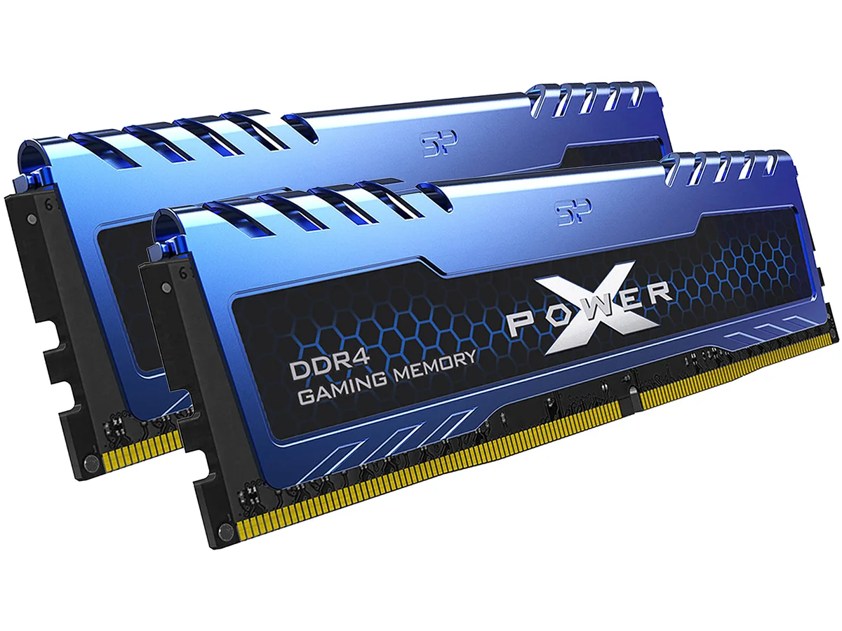 Silicon Power Silicon Power SP032GXLZU320FDA 32GB (2 x 16GB) DDR4 3200 desktop RAM — product photo