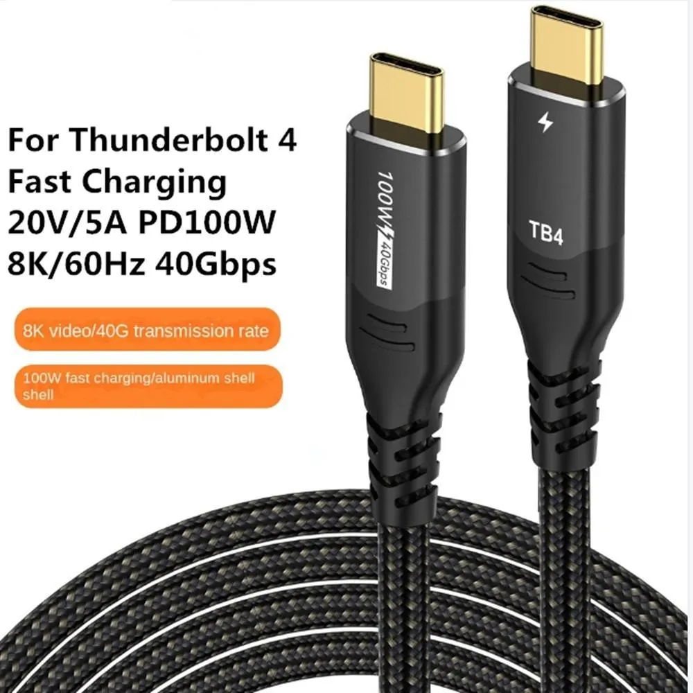 ESTONE ESTONE TJ-A323 USB4 cable 40Gbps 100W 1.6ft 8K@60Hz — product photo
