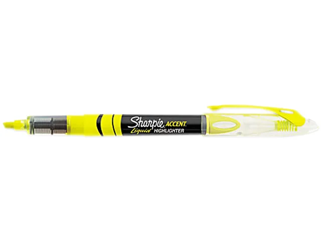 Sanford Sanford 1754463 Sharpie Accent Liquid Highlighter Chisel Tip Yellow 12 Pack — product photo