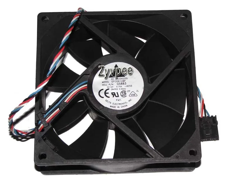 Zyvpee Zyvpee EFC0912BF 90mm 9032 4 Pin PWM Case Fan — product photo