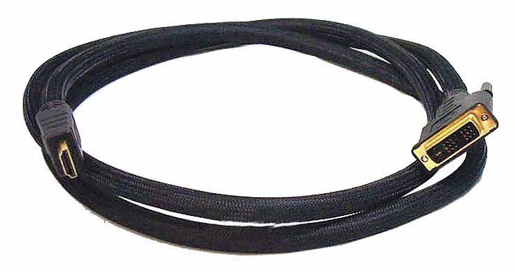 Monoprice Inc. Monoprice 6.00 ft HDMI to DVI Adapter Cable Black — product photo