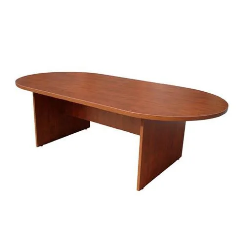 BOSS Office Products BOSS Office Products N136-MOC 8 ft racetrack conference table, Mocha — product photo