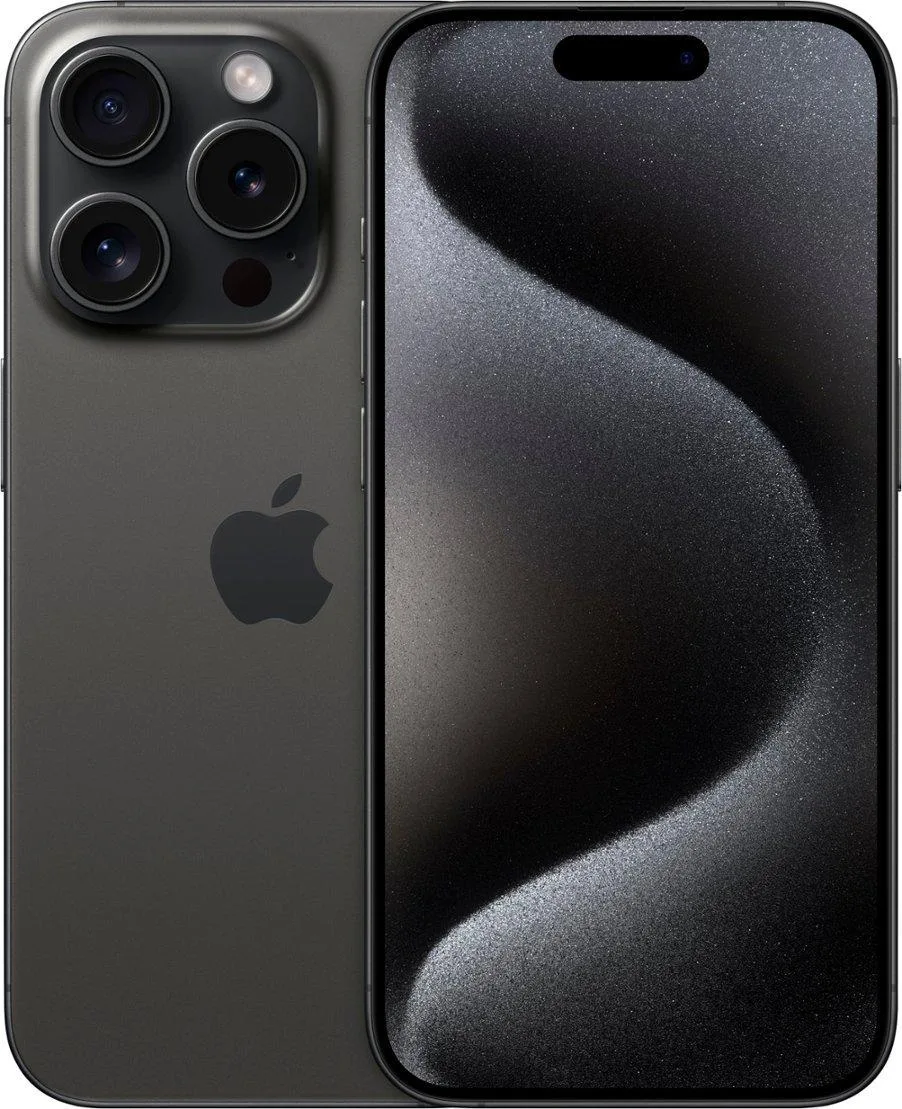 Apple Apple iPhone 15 Pro Max 256GB Black Titanium cell phones - unlocked — product photo