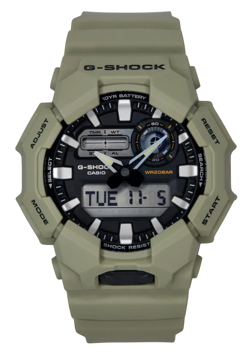 CASIO CASIO G-Shock GA-010-5A Watch Black Carbon 200M — product photo