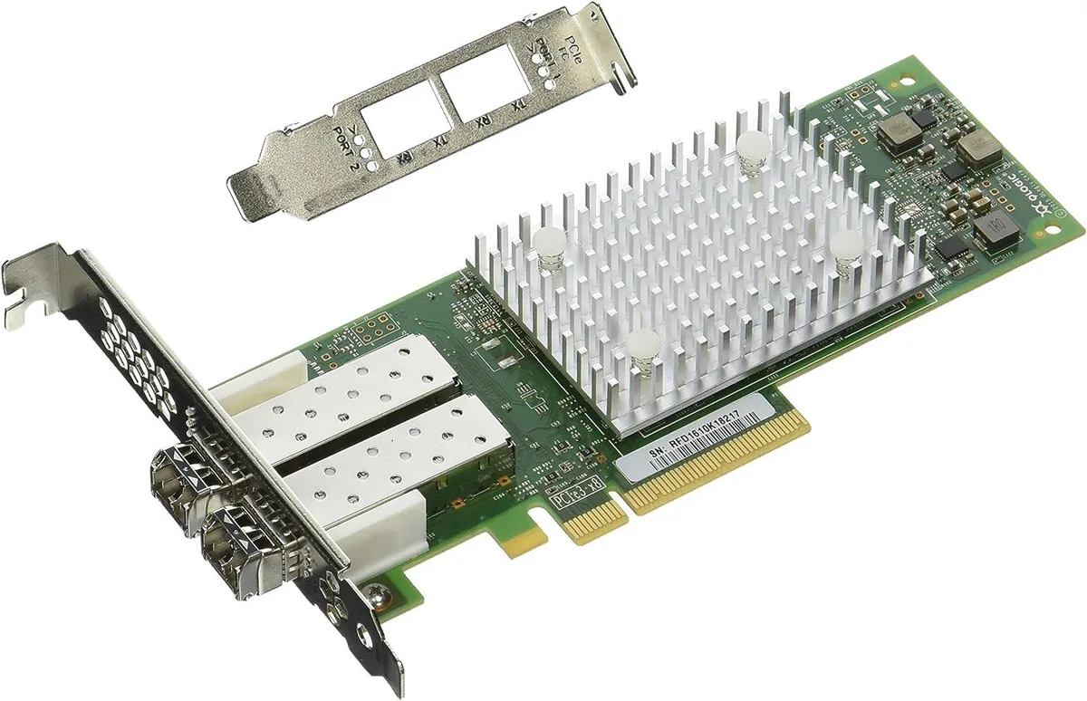 QLogic Corp. QLogic Corp. QLE2692 16 Gbit/s dual-port network card — product photo