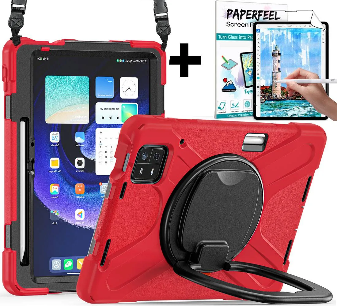 Werleo Werleo Cover Case for Xiaomi Mi Pad 6 / 6 Pro 11 Inch 2023 Red — product photo