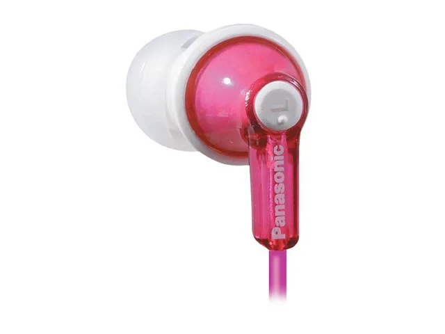 Panasonic Panasonic RP-HJE120-P Pink Earbud Headphones — product photo