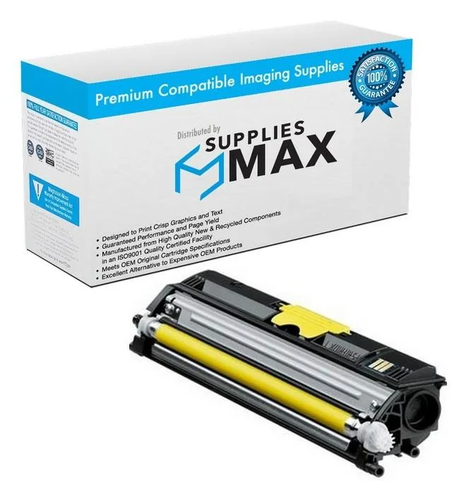 SuppliesMax SuppliesMax A0V306F Yellow High Yield Toner Cartridge 2500 Pages — product photo