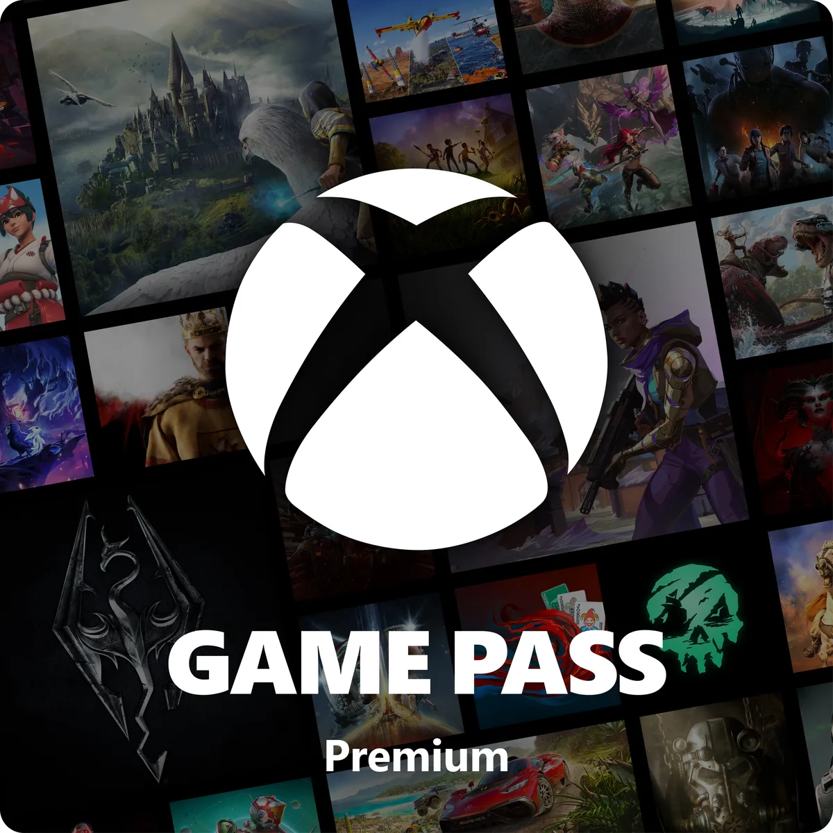 Microsoft Microsoft EP2-53863 Xbox Game Pass Premium 1 Month downloadable game — product photo