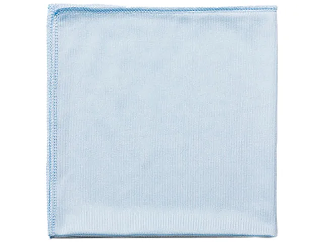 Rubbermaid Rubbermaid Q630(RCP) Microfibre Cleaning Cloths 16x16 Blue 12/Carton — product photo
