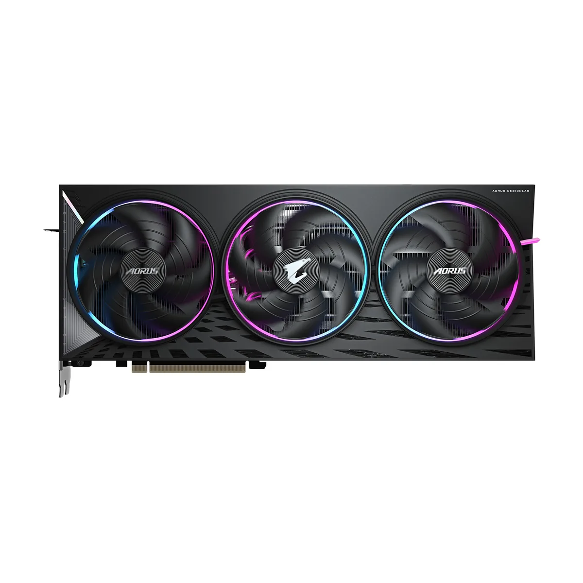GIGABYTE GIGABYTE GV-R9070XTAORUS E-16GD Radeon RX 9070 XT graphics card — product photo